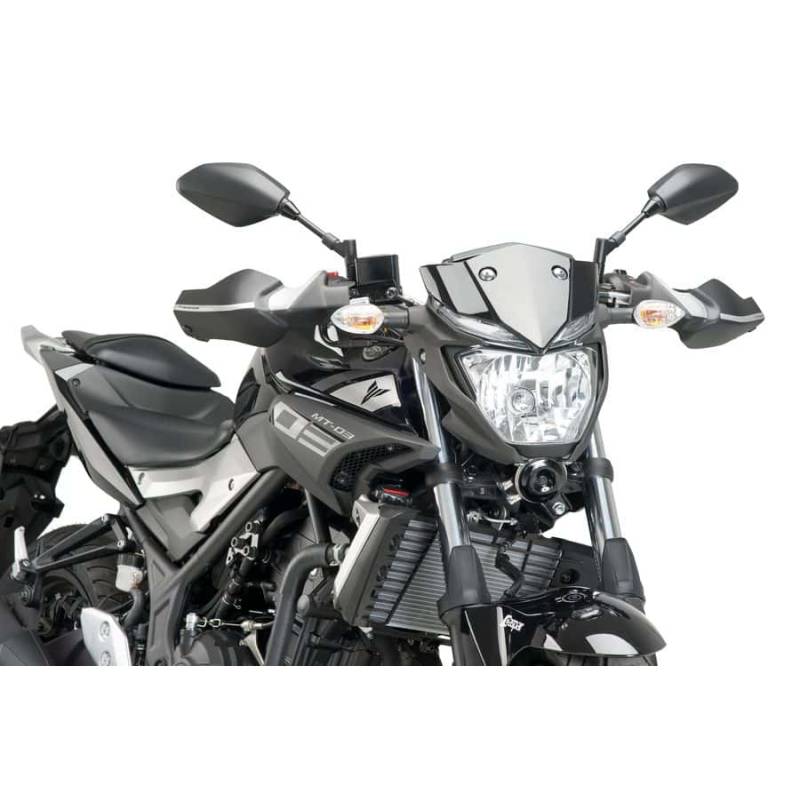 Protège mains pour moto YAMAHA MT 03 Puig Naked Coloris Noir