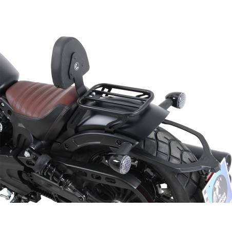 Porte Bagage Avec Dosseret Pour Indian Scout Bobber HepcoBecker