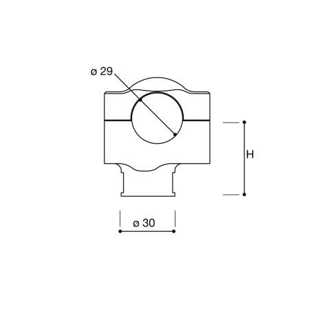 Reservoir Pour Fluide De Frein Avant Rizoma Ct Finition Alu