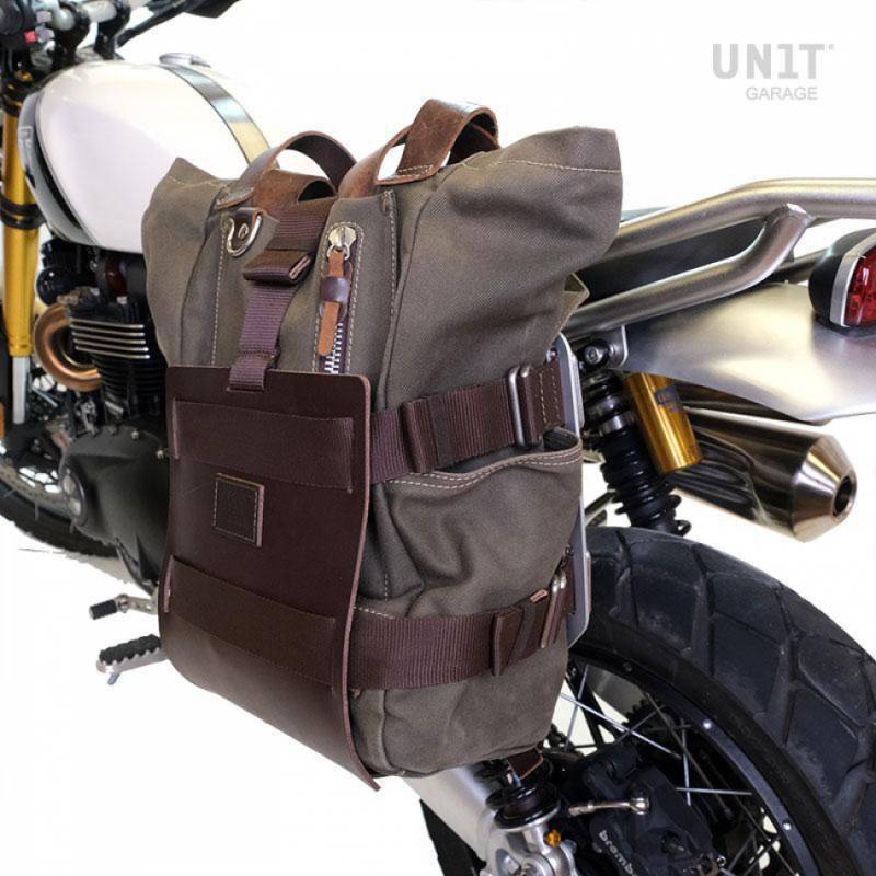 Porte Sac Droit Royal Enfield Himalayan Scram Unit Garage Cuir