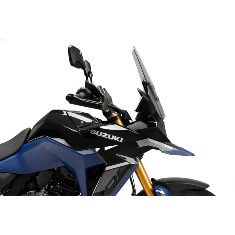 Bulle Touring Pour Moto Suzuki V Strom De Puig Coloris Clair