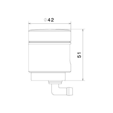 R Servoir De Fluide D Embrayage Pour Moto Notch Rizoma Ct Finition Alu