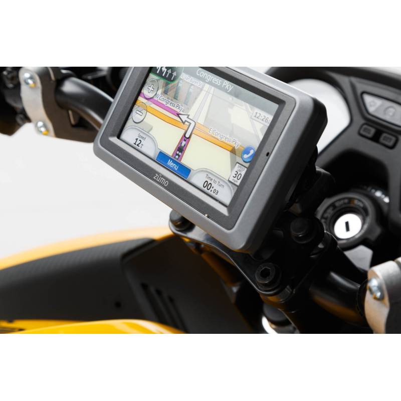 Support GPS Moto Quick Lock Noir Anti-Vibration BMW F 800 ST