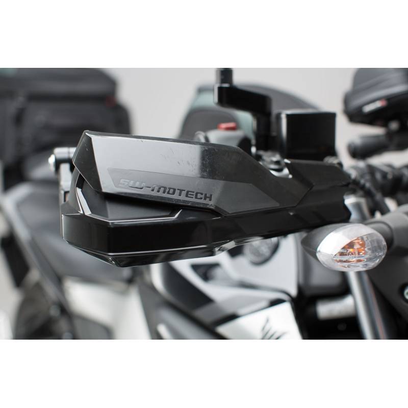 1 Paire de protège-Mains de Guidon Universel, protège-Main Keenso adapté  pour la Moto Motocross Enduro en Aluminium à l'intérieur de la Brosse de