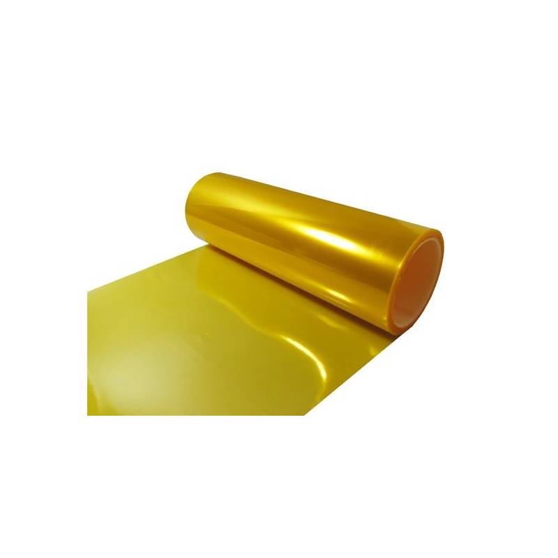 Vorcool Film autocollant jaune pour phares de voiture et moto Décoration et  protection 30 x 60 cm