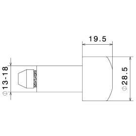 EMBOUTS DE GUIDON RIZOMA 534