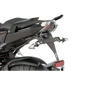 Support de plaque d'immatriculation de moto CNC avec éclairage de plaque  d'immatriculation, moto Angle réglable, compatible avec MT 07 09 S1000RR