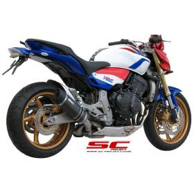 Silencieux Honda CB600F Hornet - SC Project Oval Carbone