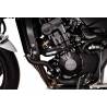 Kit de patins de cadre Noir. Honda CB600 F (07-13), CBF600 S/N (08-09).