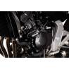 Kit de patins de cadre Noir. Honda CB600 F (07-13), CBF600 S/N (08-09).