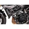 Kit de patins de cadre Noir. Suzuki GSR 750 (11-16).