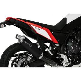 Silencieux noir Yamaha Ténéré 700 / HP Corse YAT700SP1350LTC-AB