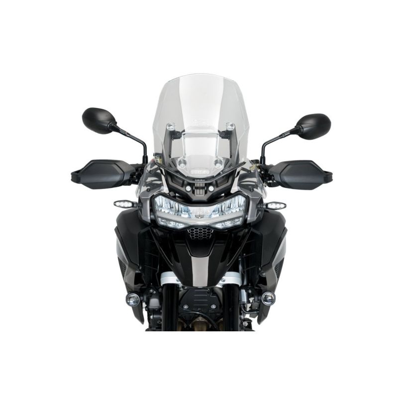 Pare-brise de moto (Transparent S), déflecteurs de pare-brise modifiés  universels pour moto, déflecteur d