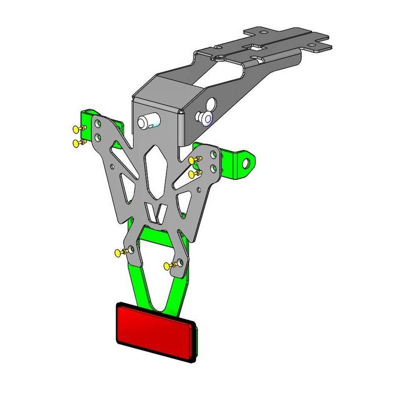 Support de plaque V PARTS - Suzuki