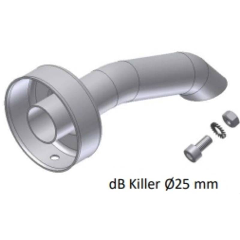 DB Killer MIVV pour silencieux X-Cone 105 Diamêtre 25 mm