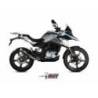 Silencieux MIVV GP Pro Steel Black/casquette inox BMW G310GS