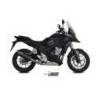 Silencieux inox noir homologué Suono MIVV H.061.L9 / Honda CB500X 2016