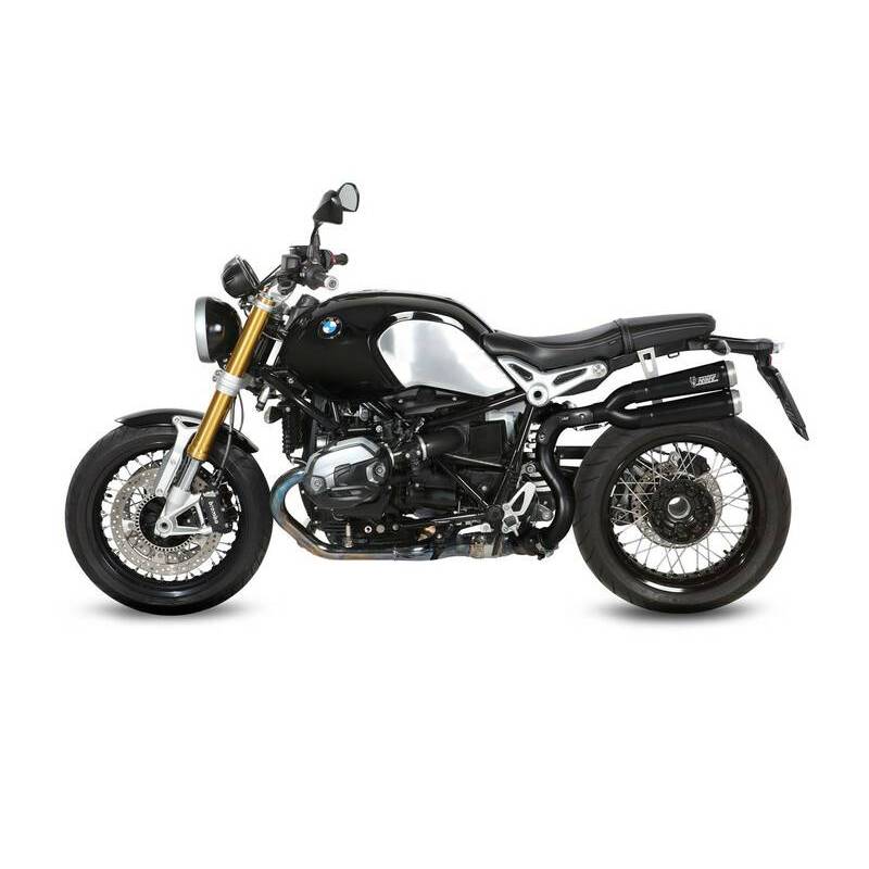 Silencieux double MIVV X-Cone Plus inox noir BMW R nineT