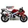 Silencieux carbone homologué MIVV Y.001.L3 / Yamaha YZF-R1 1998-2001