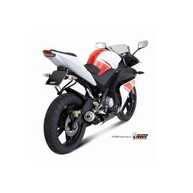 Ligne complète MIVV GP Inox noir - Yamaha YZF-R 125 2008-2013