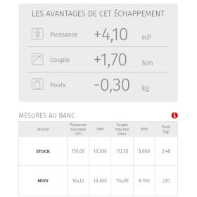 Silencieux Homologué MIVV B.039.L3C / BMW S1000XR 2020-2023