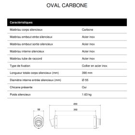 Silencieux carbone homologué MIVV Y.001.L3 / Yamaha YZF-R1 1998-2001