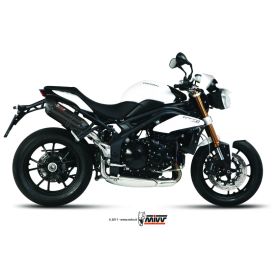 Double silencieux homologué Suono MIVV AT.012.L9 / Triumph Speed Triple 1050 2011-2015