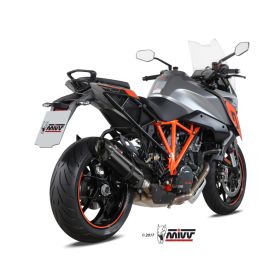 Silencieux noir homologué Suono MIVV KT.018.L9 / KTM 1290 Superduke GT 2016+