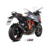 Silencieux noir homologué Suono MIVV KT.018.L9 / KTM 1290 Superduke GT 2016+