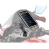 Support téléphone sur té pour demi-guidon de moto Shapeheart