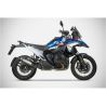 Silencieux BMW R1300GS - Zard Titane Black Euro 5