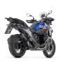 Silencieux homologué Arrow BMW R1300GS Indy Race Evo Aluminium Dark - 72651AKN