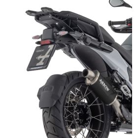 Silencieux homologué Arrow BMW R1300GS Indy Race Aluminium Dark Embout Inox - 72651AON