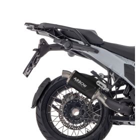 Silencieux homologué Arrow BMW R1300GS Indy Race Aluminium Dark Embout Inox - 72651AON