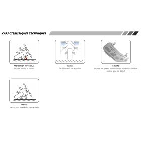 Protection moteur Kawasaki Z125 2022+ / R19 Puig 21911N