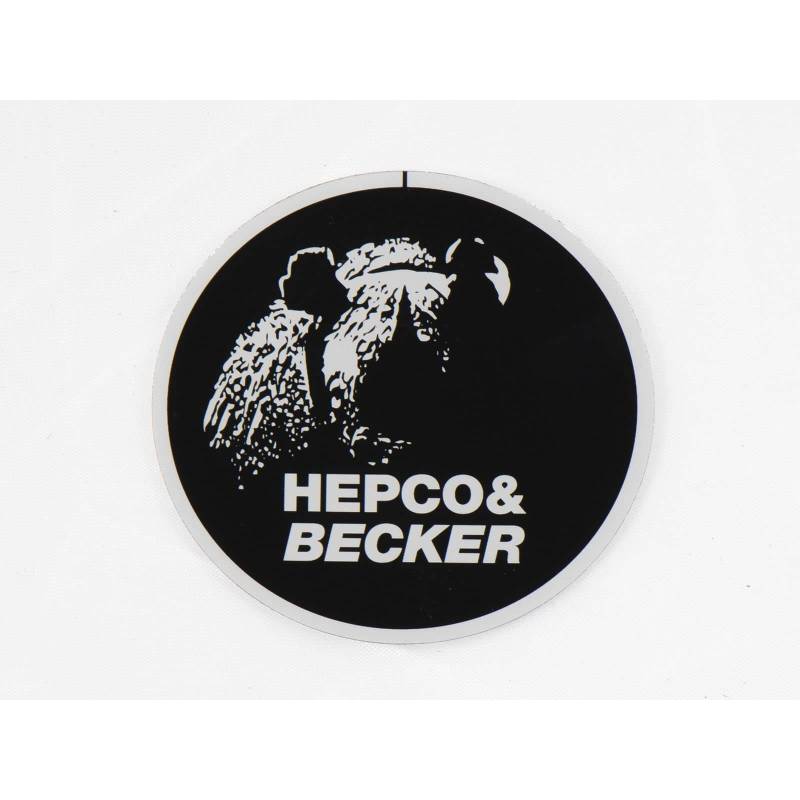 Logo Adhesif Hepco Becker pour valises Juniot ou Top Case TC55 - 710000