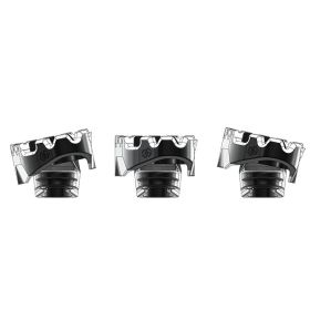 Reposes pieds BMW F850GS / R1200GS / R1300GS - Gilles Tooling RGK-122-UF35-SET-B