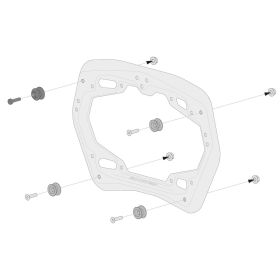 Kit valises latérales BMW F900GS - SW Motech AERO ABS - KFT.07.602.60100/B