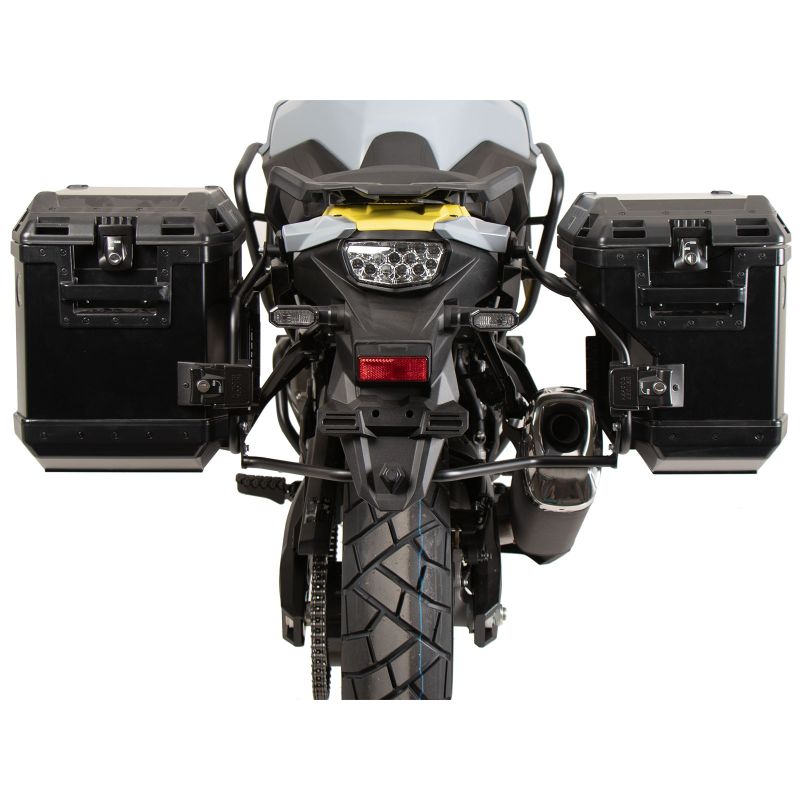 Kit valises Noir Hepco-Becker pour SUZUKI V-STROM 800 SE 2024+