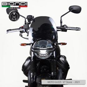 Bulle Sport Biondi pour Moto Guzzi V7 / V7 III / V9 - BD18010386