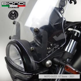 Bulle Touring Biondi pour Moto Guzzi V7 / V7 III / V9 - BD18010387