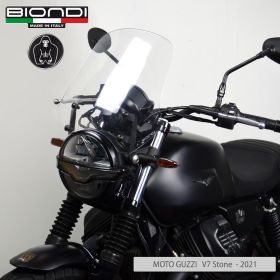 Bulle Touring Biondi pour Moto Guzzi V7 / V7 III / V9 - BD18010387