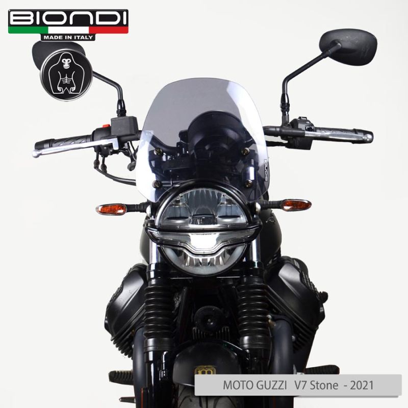 Bulle Sport Biondi pour Moto Guzzi V7 / V7 III / V9 - BD18010391