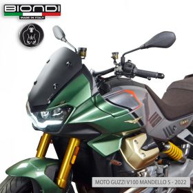 Bulle Touring Biondi pour Moto Guzzi V100 Mandello / Stelvio (22+) -  BD18010422