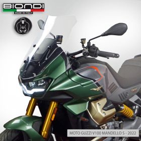 Bulle Maxi Touring Biondi pour Moto Guzzi V100 Mandello / S (22+) -  BD18010426