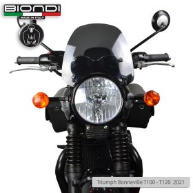 Bulle Sport Biondi pour Triumph Bonneville T100 / T120 -  BD18010473