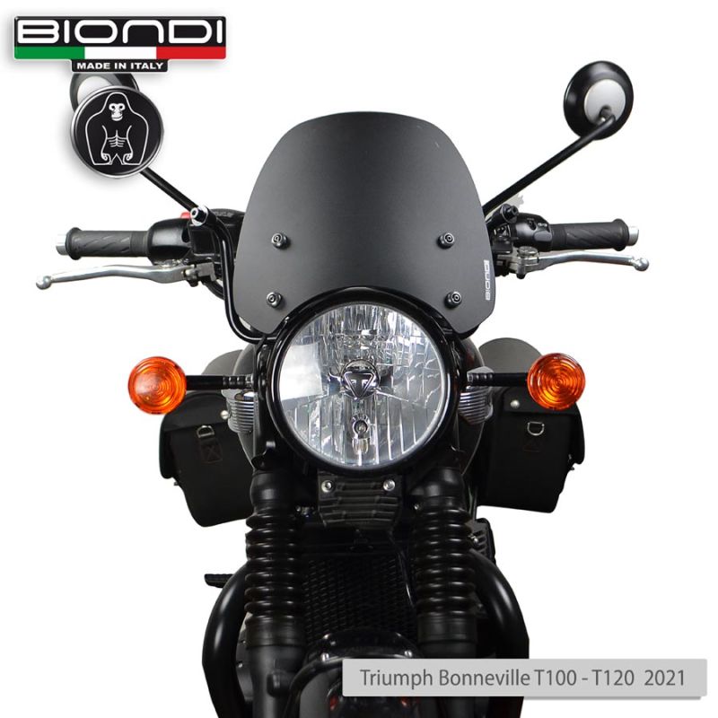 Bulle Sport Biondi pour Triumph Bonneville T100 / T120 - BD18010475