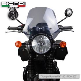 Bulle Touring Biondi pour Triumph Bonneville T100 / T120 - BD18010477