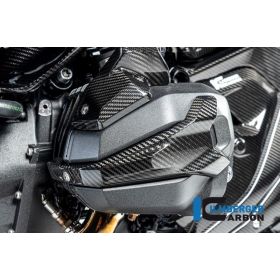 Cache gauche de bougie Ilmberger Carbone pour BMW R1300GS