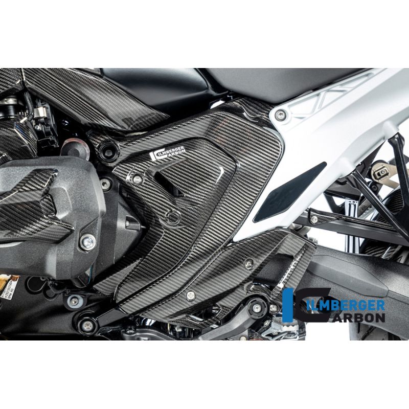 Couvercle de cadre gauche Ilmberger Carbone pour BMW R1300GS